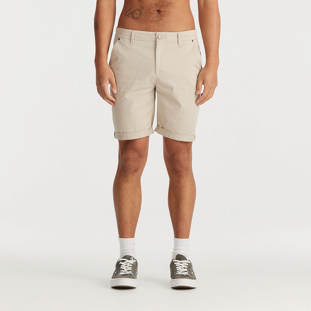 Chino Slim Short | Bone -  - Beechworth Emporium