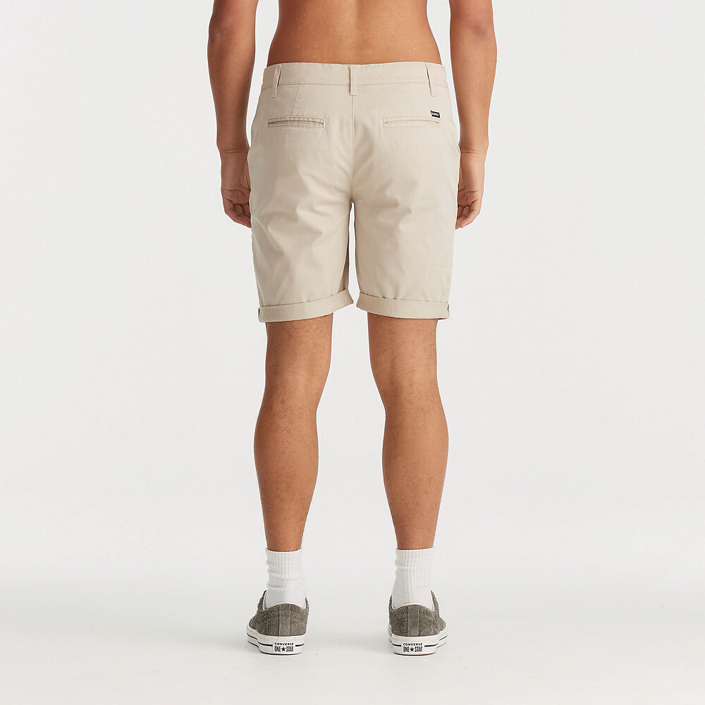 Chino Slim Short | Bone -  - Beechworth Emporium