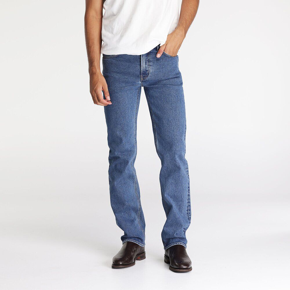 Classic Straight Stonewash Stretch Jean -  - Beechworth Emporium