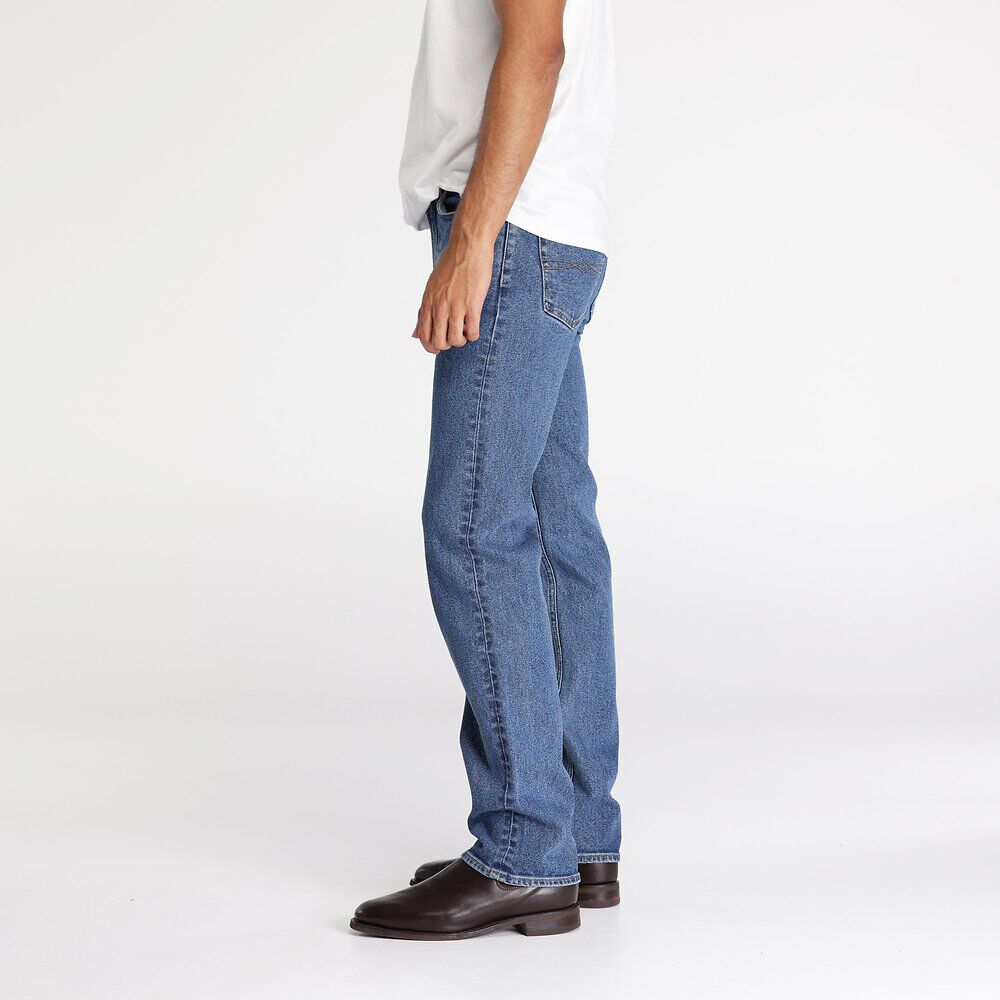 Classic Straight Stonewash Stretch Jean -  - Beechworth Emporium