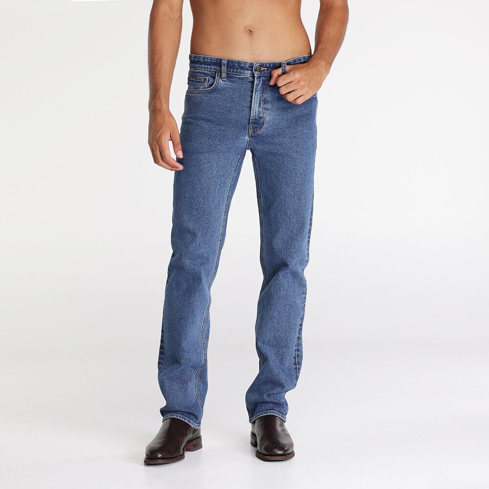 Classic Straight Stonewash Stretch Jean -  - Beechworth Emporium