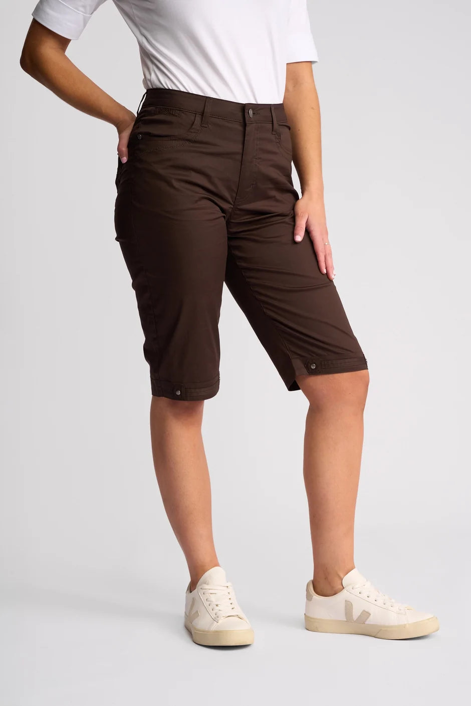 Custom Poplin Short | Chocolate