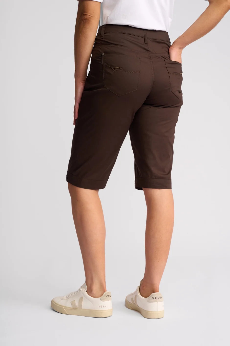 Custom Poplin Short | Chocolate