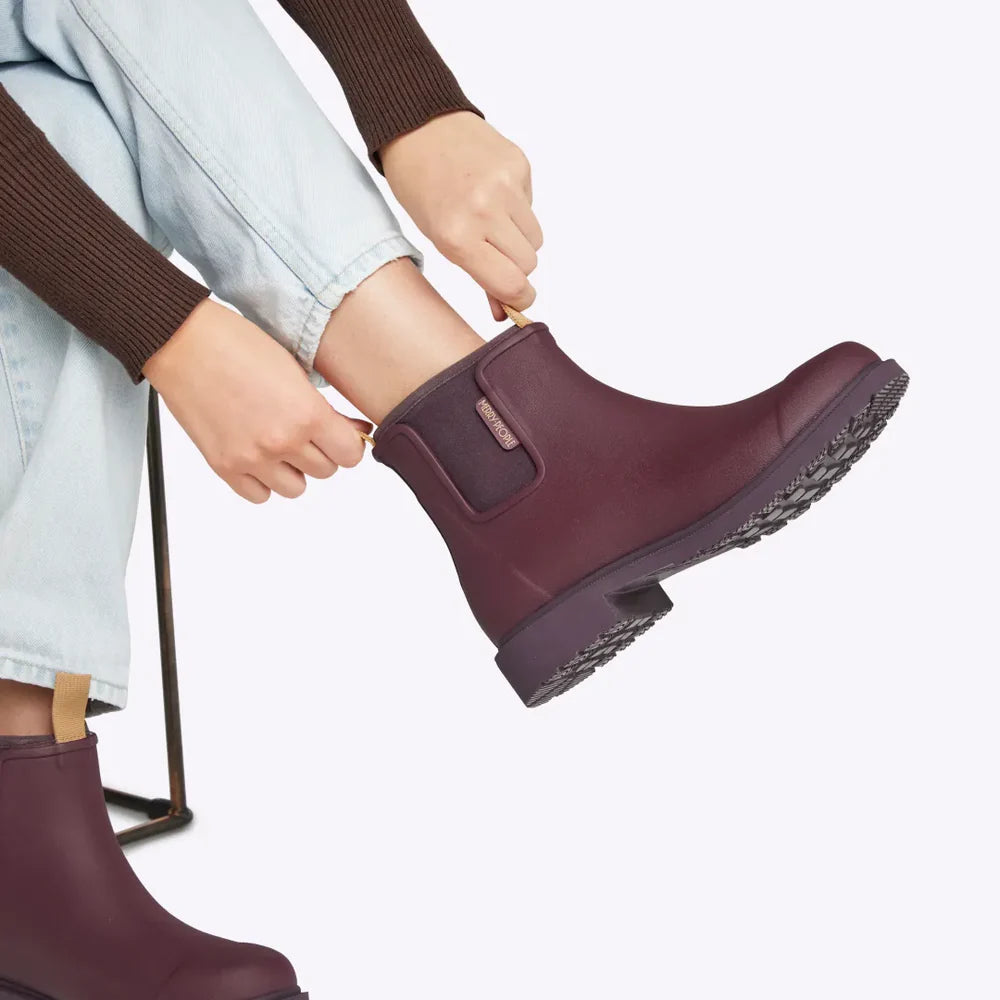 Bobbi Gumboot | Dark Cherry
