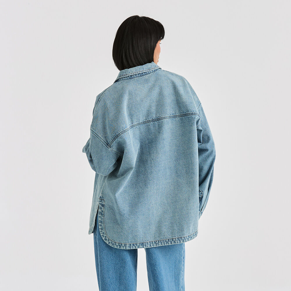 Denim Shacket | Shadow Blue -  - Beechworth Emporium