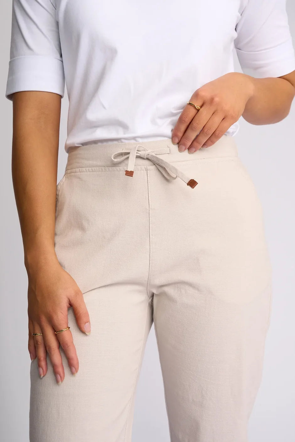 Drew 3/4 Pant | Stone