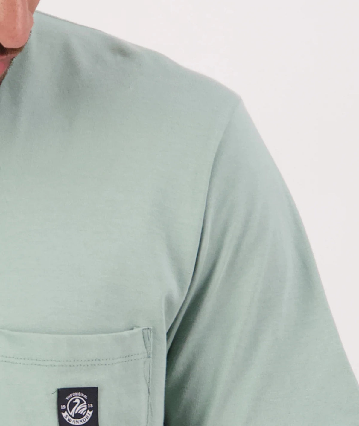 Duval V4 Plain Pocket T-Shirt | Seafoam