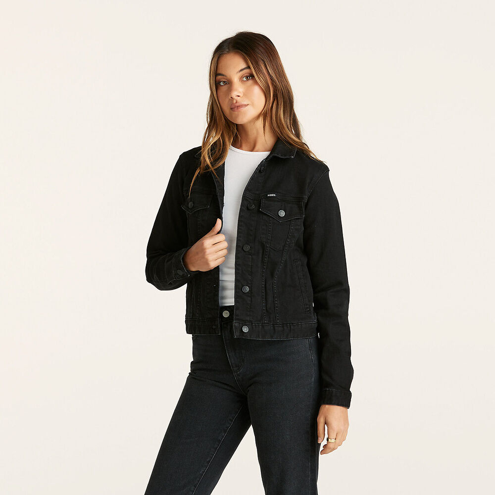 Essential Denim Jacket | Bruno Black