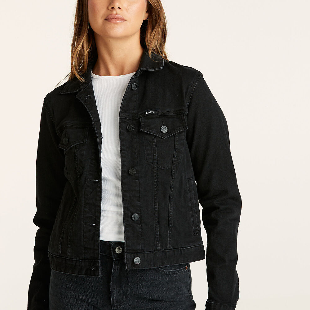 Essential Denim Jacket | Bruno Black
