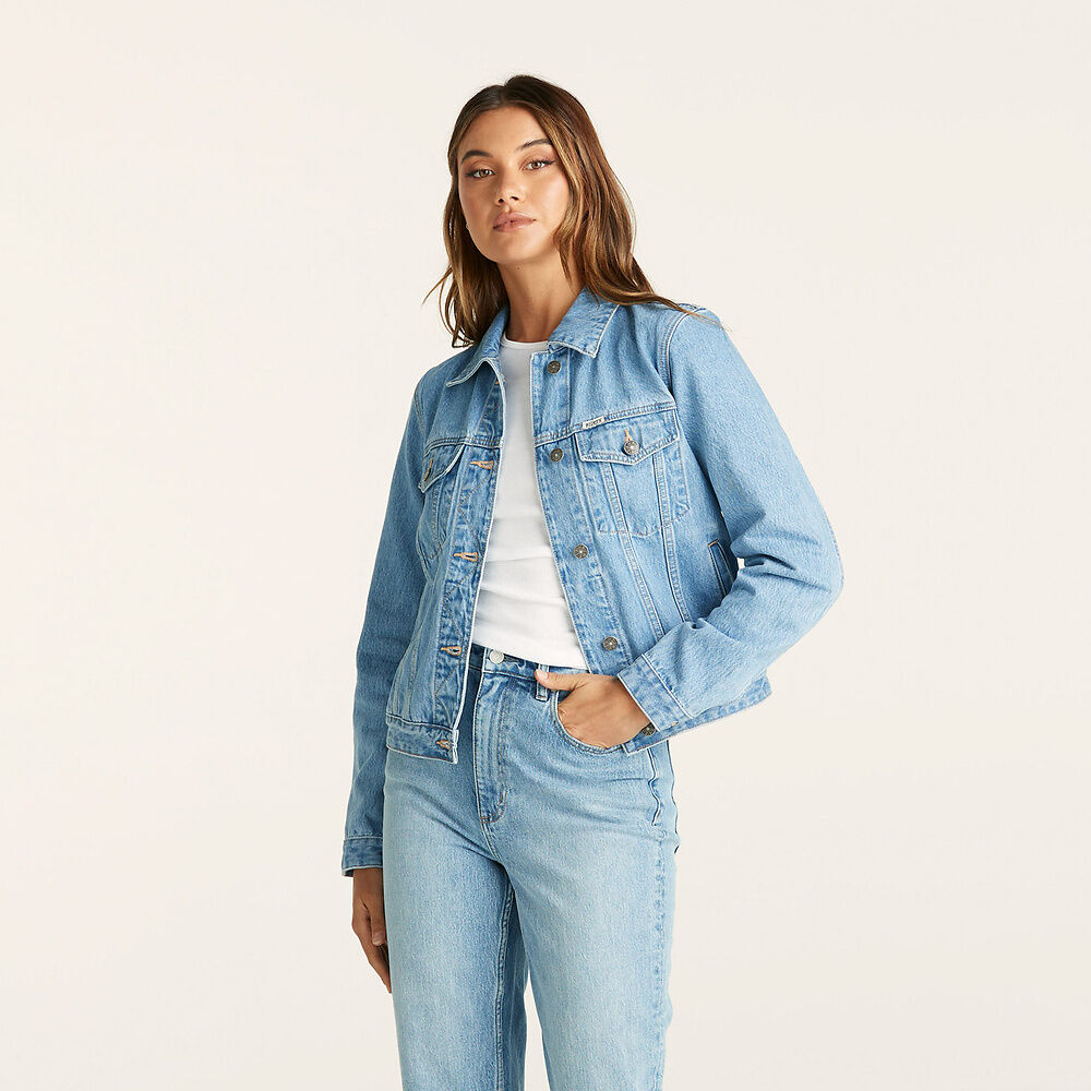Essential Denim Jacket | Marlene Blue