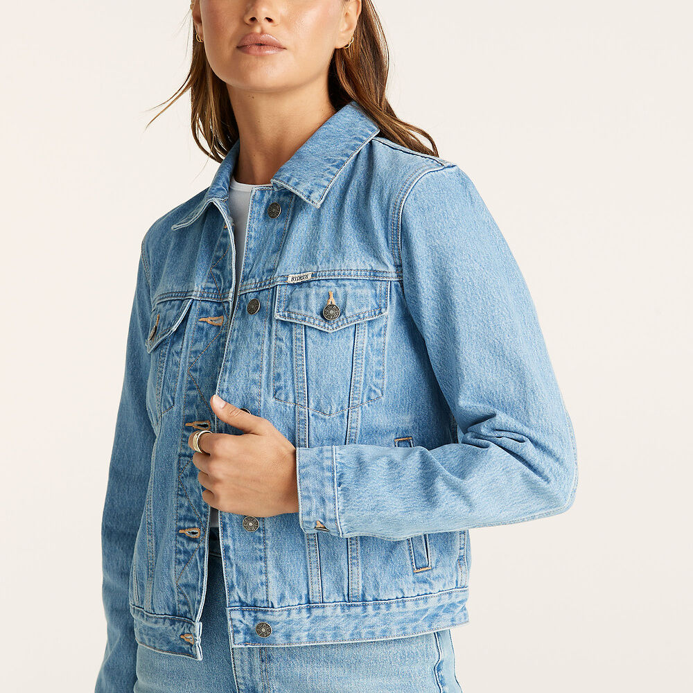 Essential Denim Jacket | Marlene Blue