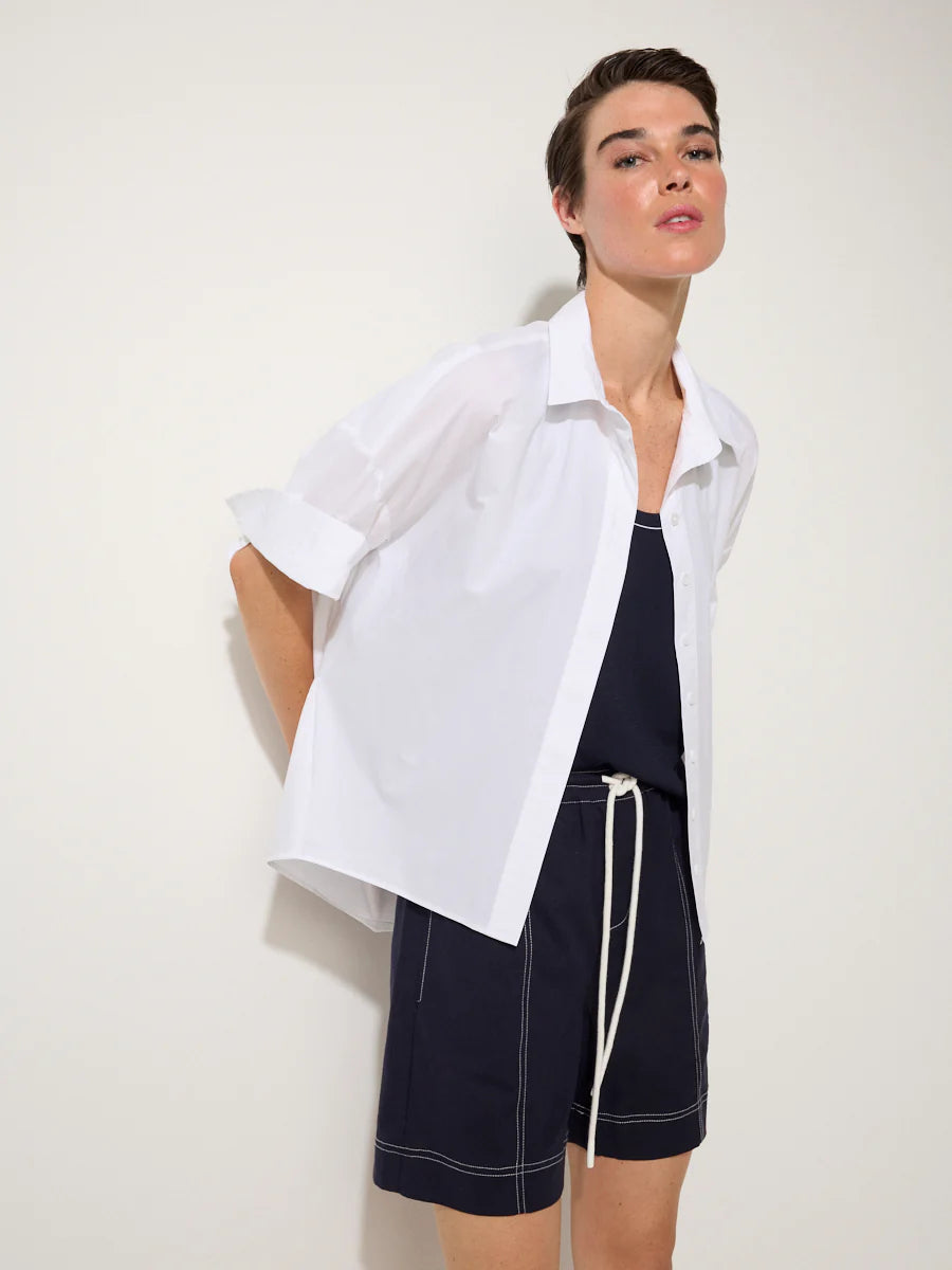 Essential Poplin Shirt | White