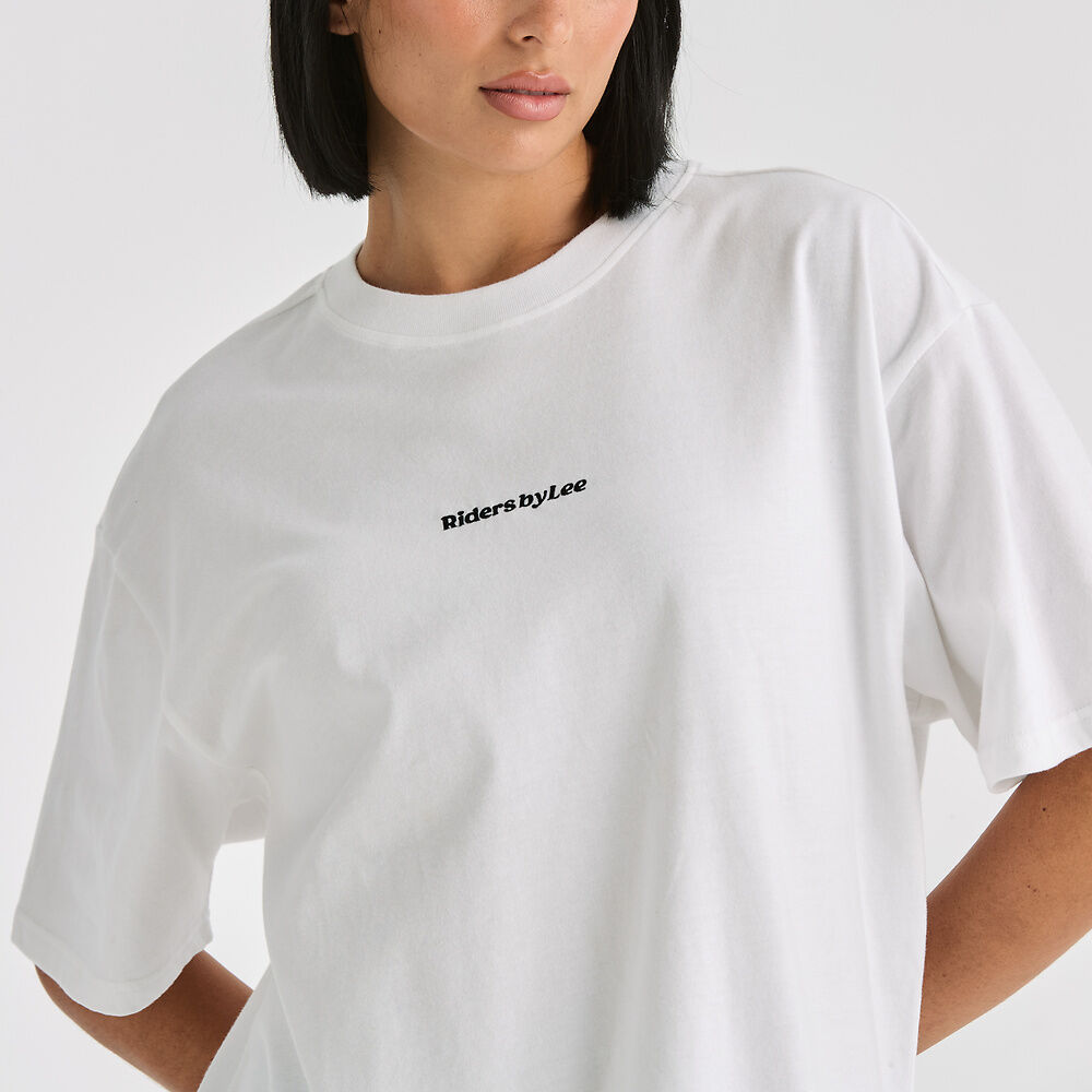 Essential Slouch Tee | Optic White -  - Beechworth Emporium