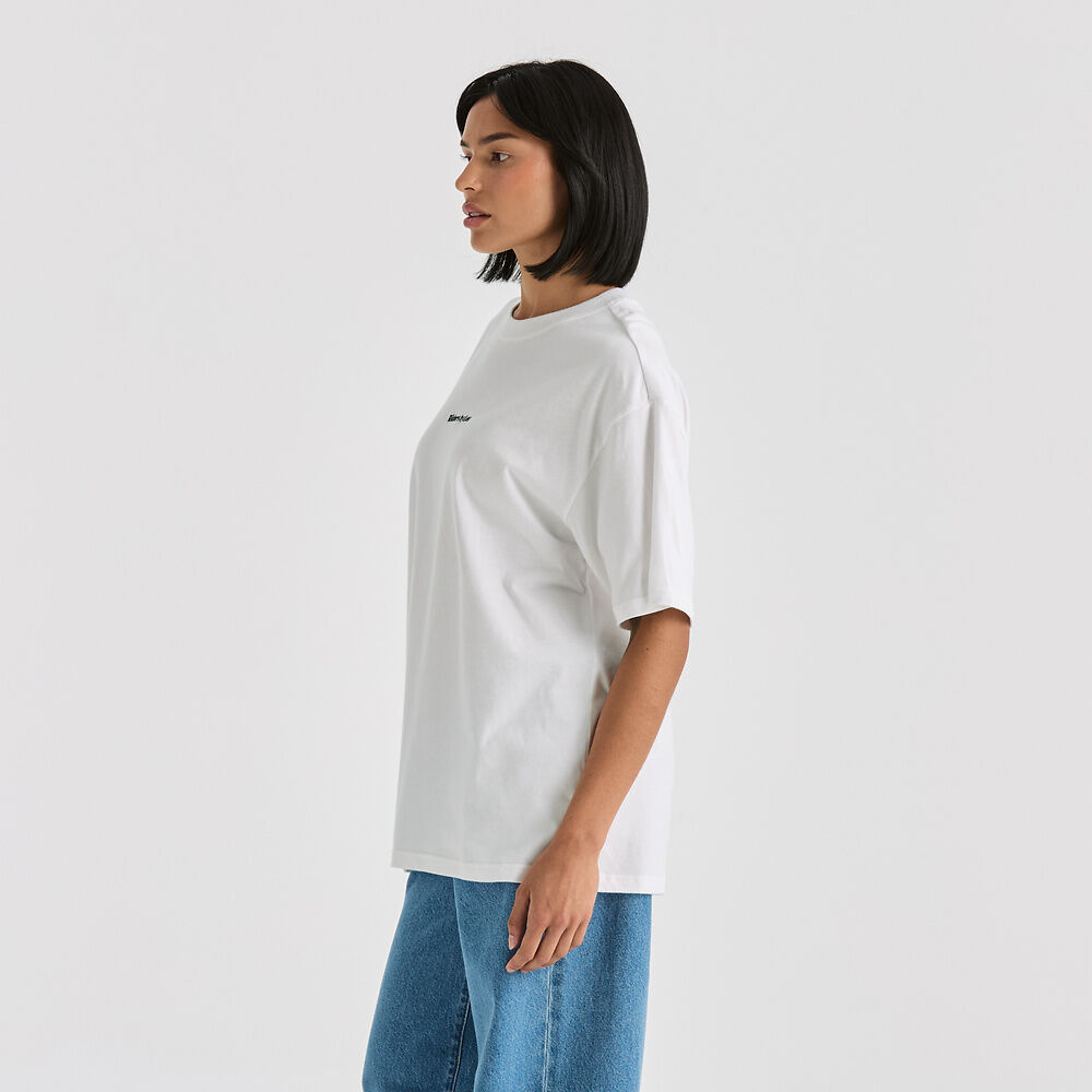 Essential Slouch Tee | Optic White -  - Beechworth Emporium