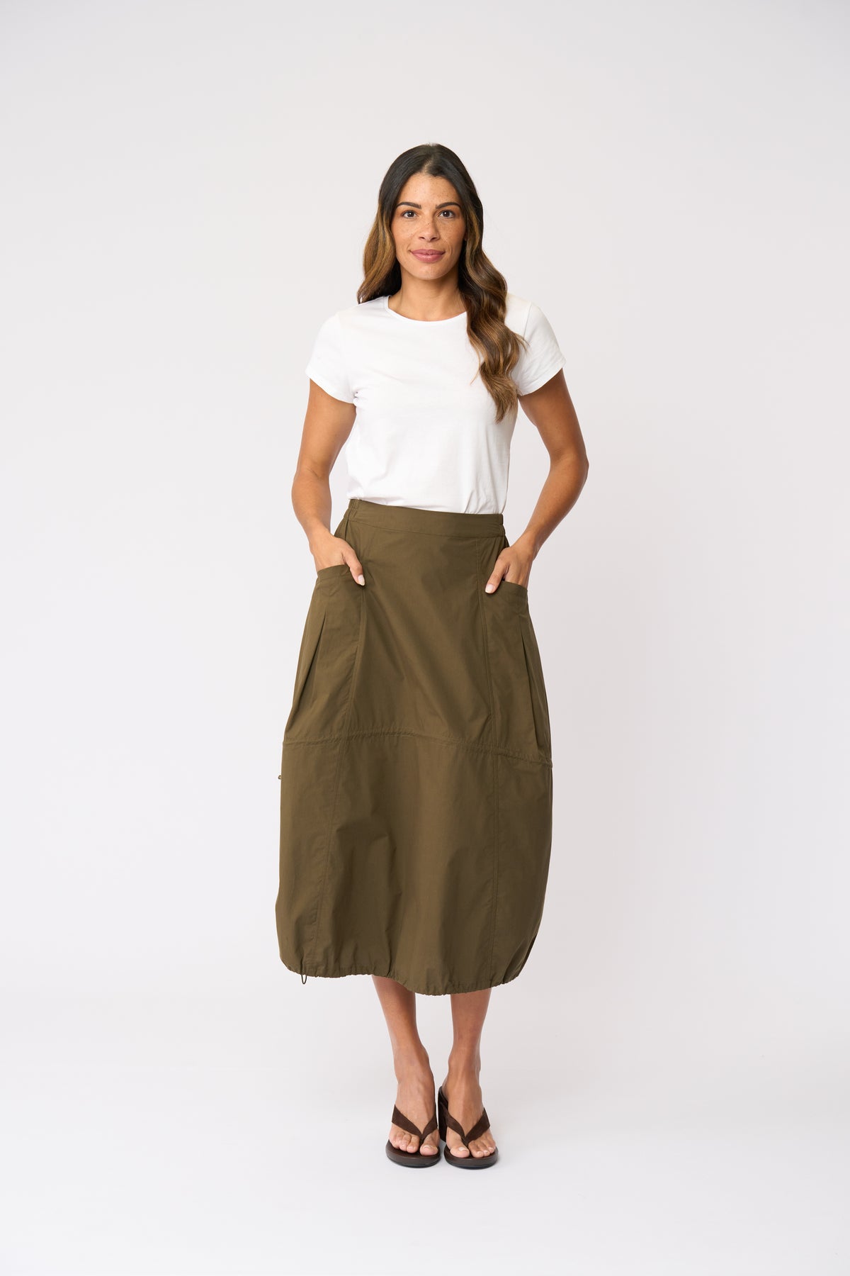 Hemline Hype Skirt | Olive