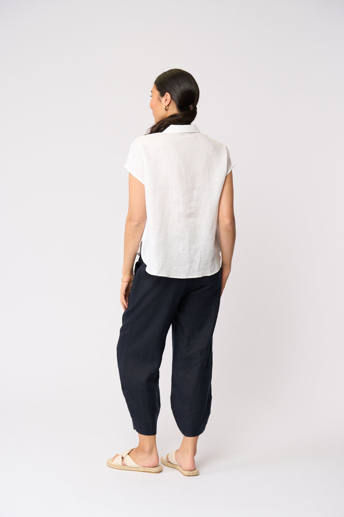 Pocket Rocket Top | White