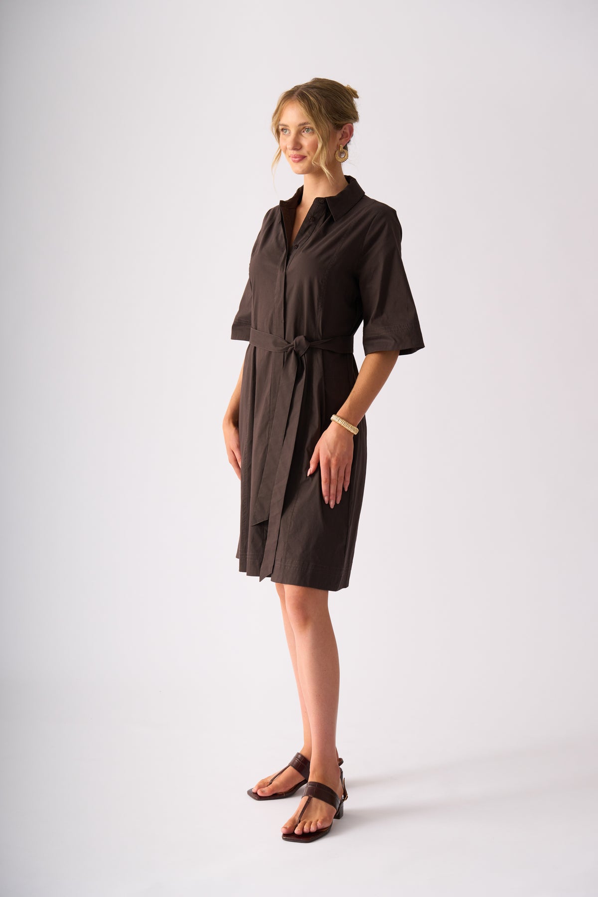 Stitch Savy Dress | Sable