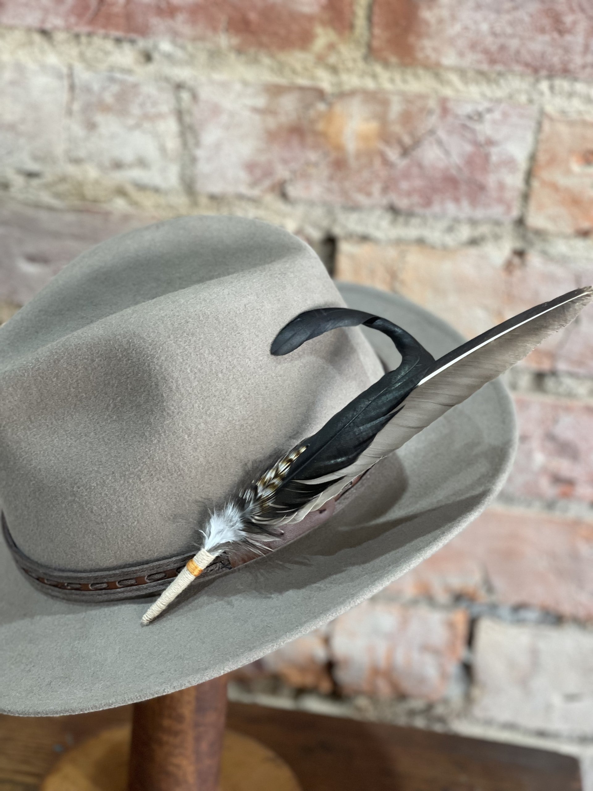 Feather Hat Pin | 15 - She Dances On Water - Beechworth Emporium