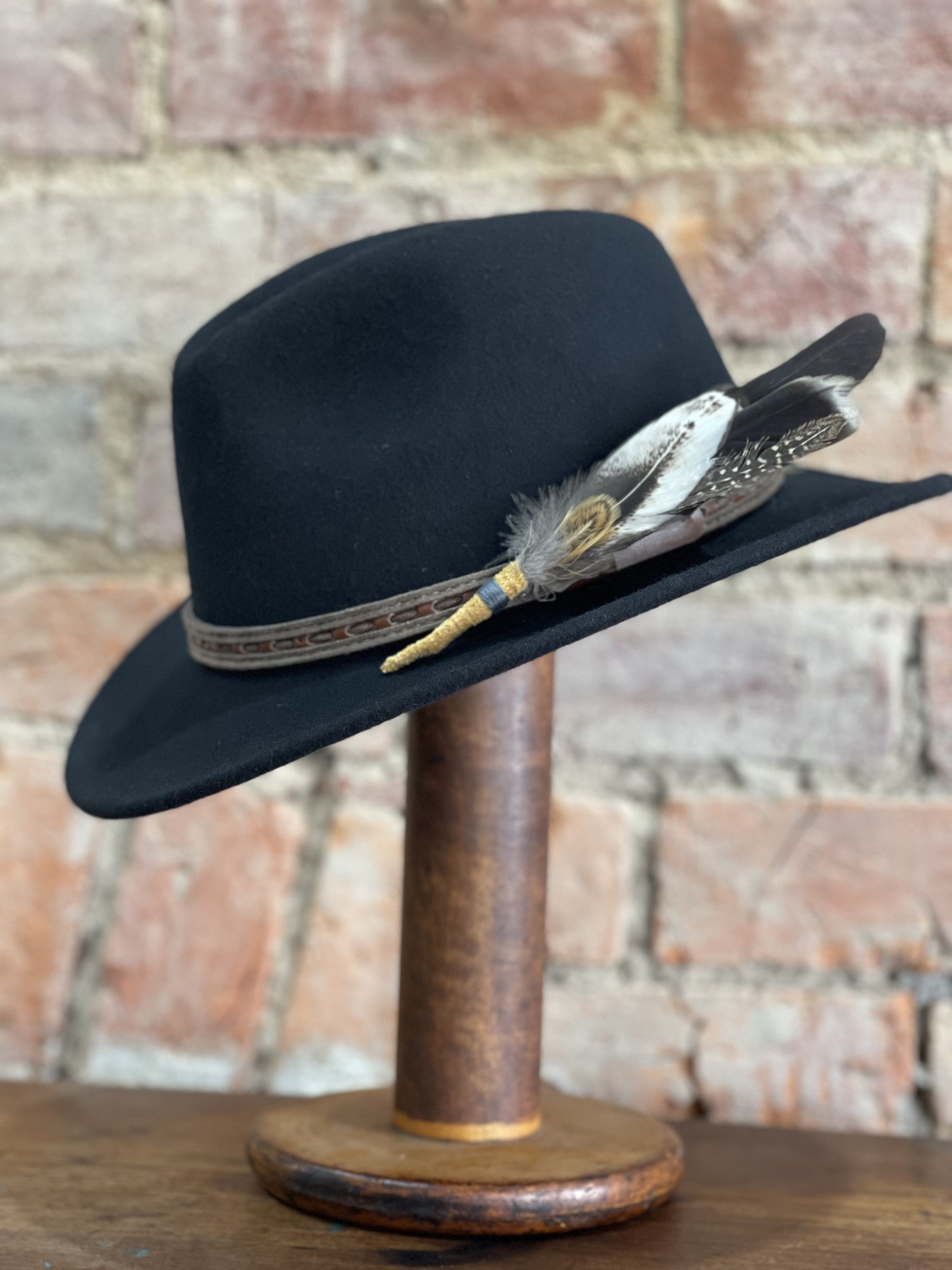 Feather Hat Pin | 23 - She Dances On Water - Beechworth Emporium