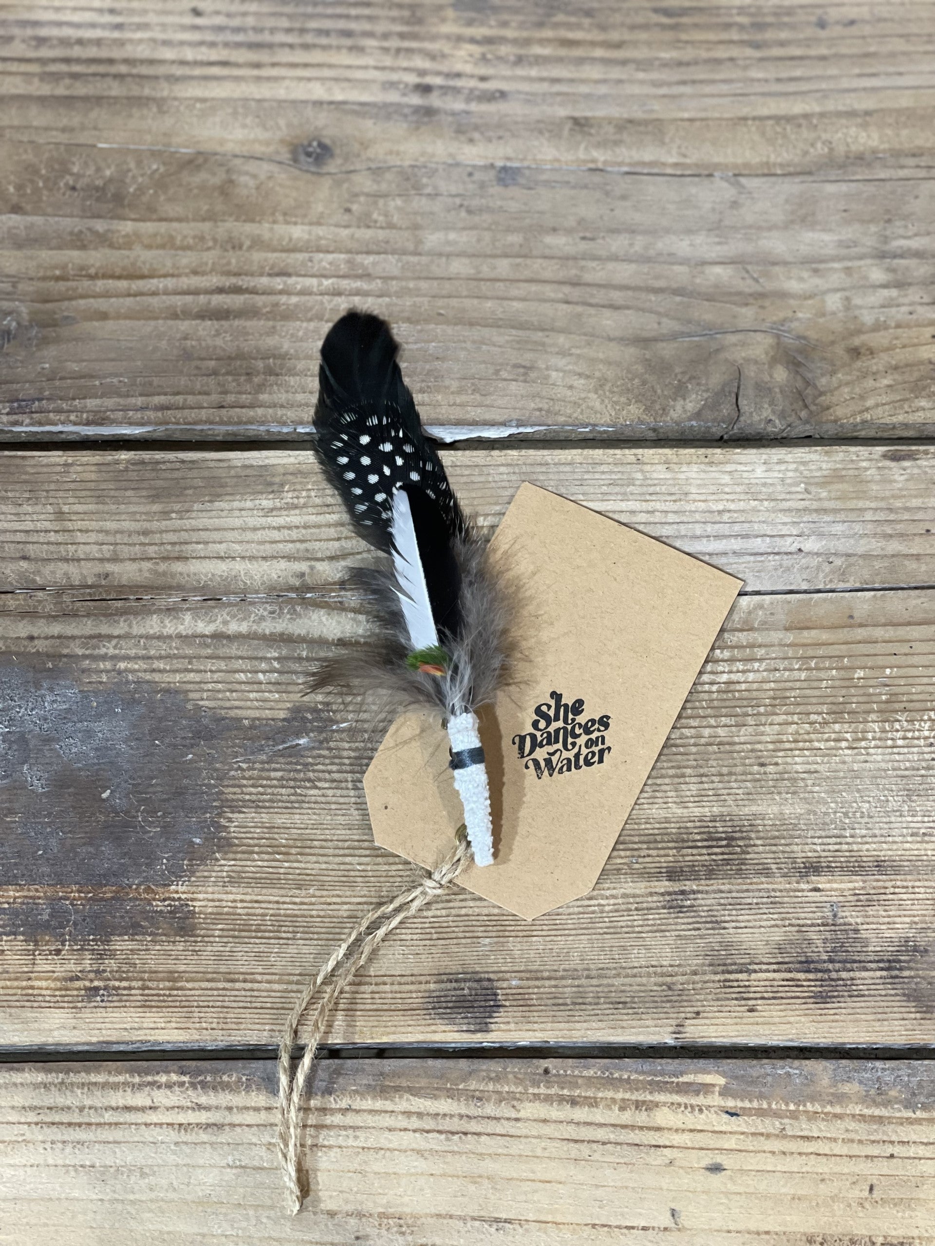 Feather Hat Pin | 8 - She Dances On Water - Beechworth Emporium