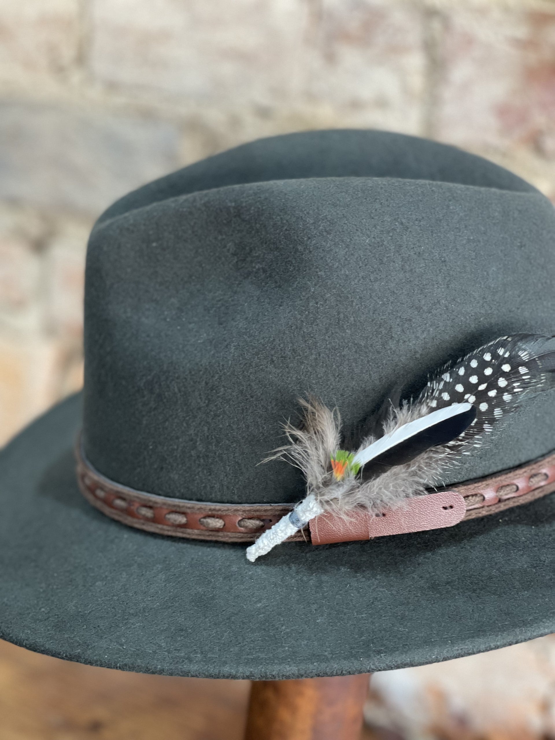 Feather Hat Pin | 8 - She Dances On Water - Beechworth Emporium
