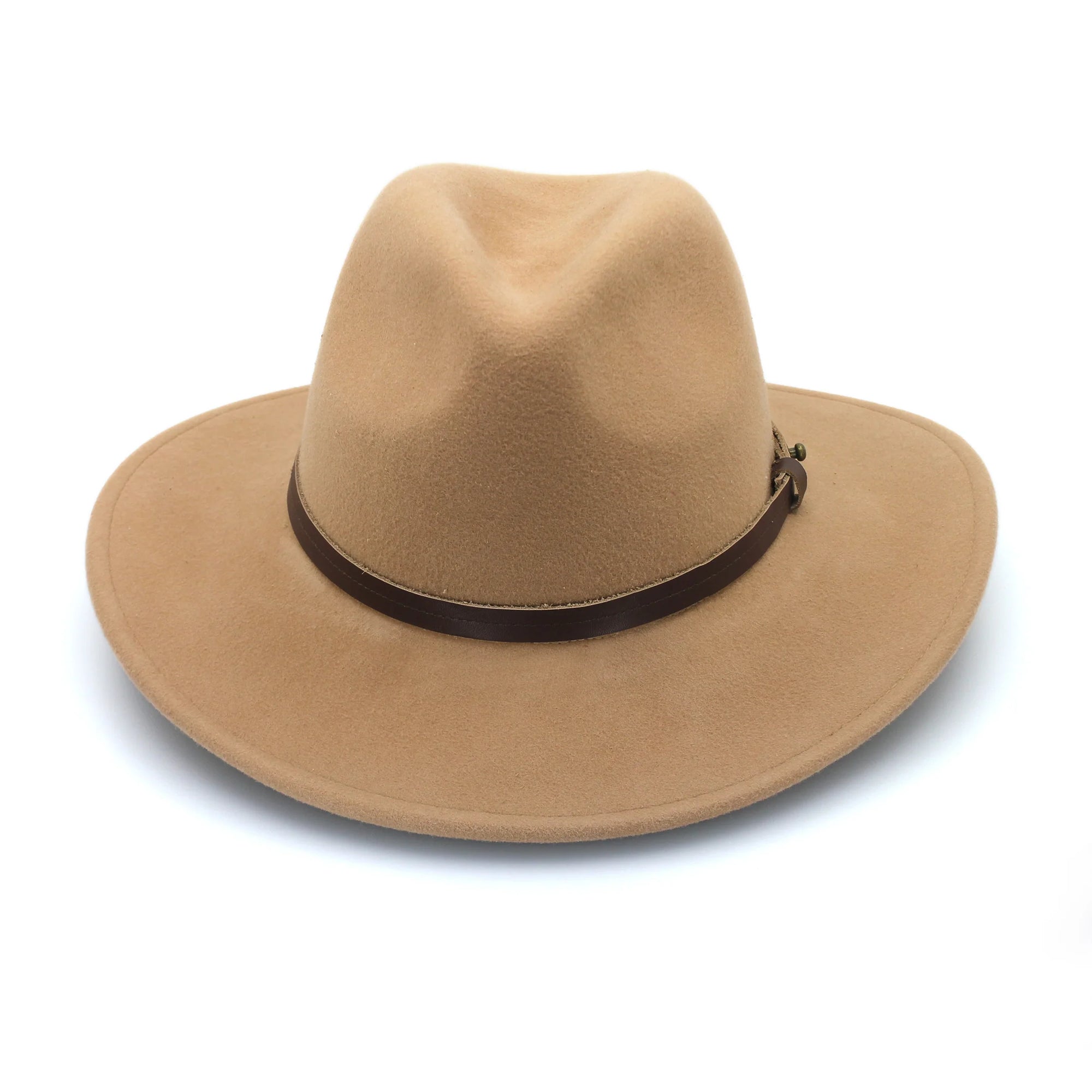 Flinders Felt Fedora | Camel -  - Beechworth Emporium