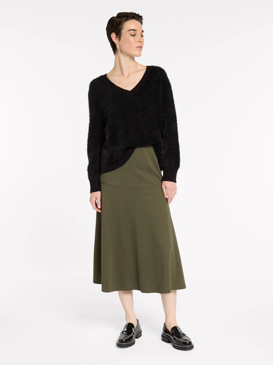 Fluffy V Neck Sweater -  - Beechworth Emporium