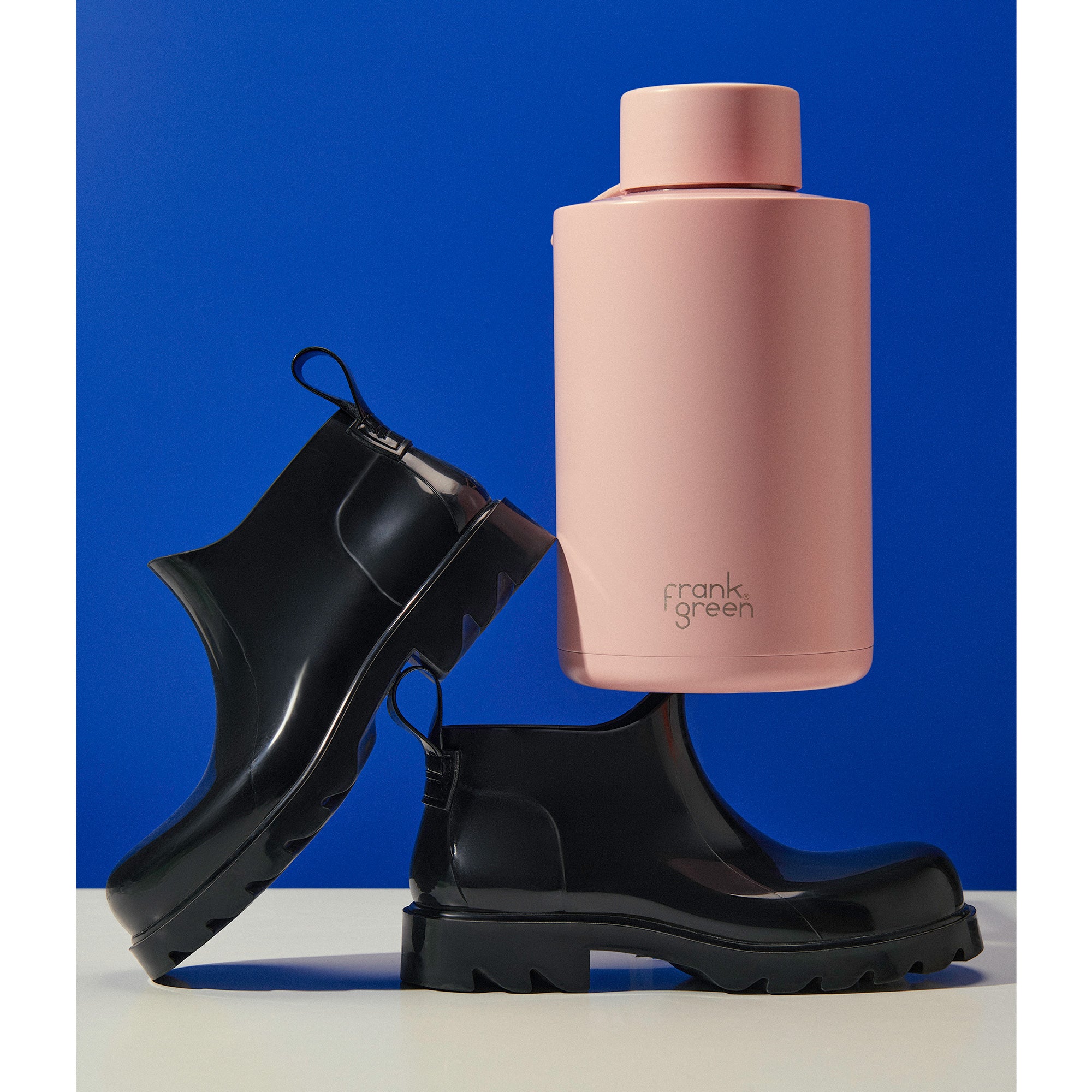 Ceramic Reusable Bottle w Straw Lid 68oz | Blushed - - Beechworth Emporium