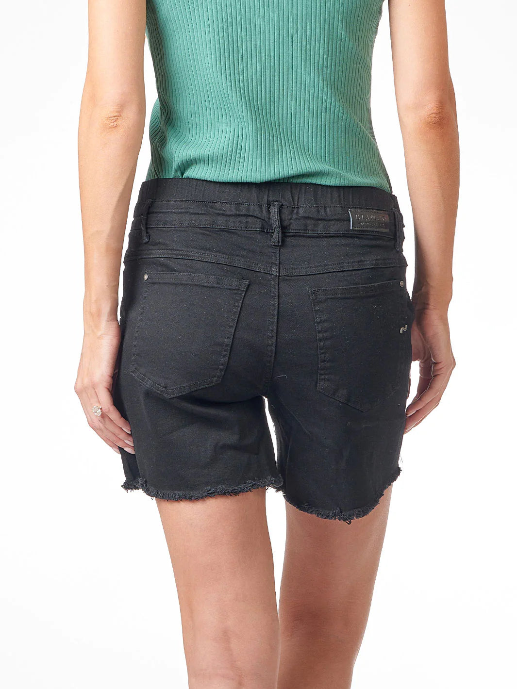 Black Freebird Cargo Short - Bianco Jeans - Beechworth Emporium