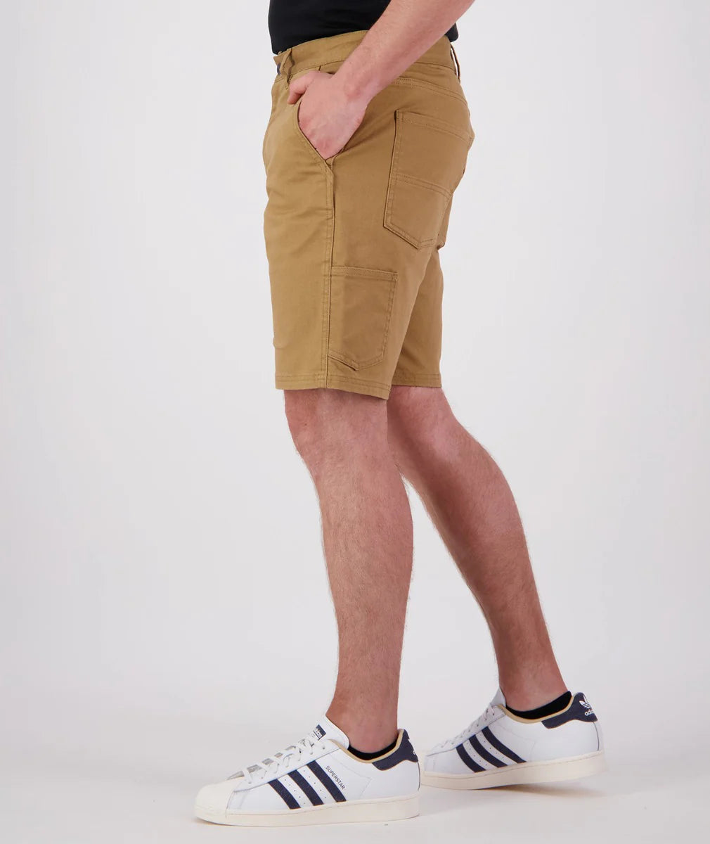 Glenbrook V3 Work Short | Cashew -  - Beechworth Emporium