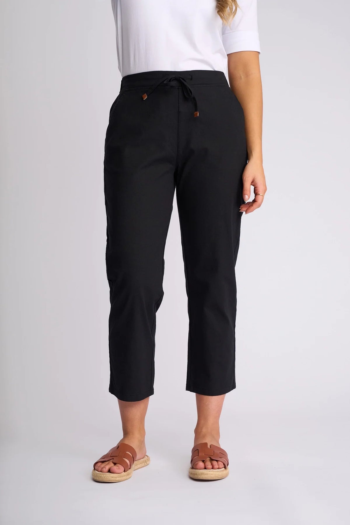 Henley 7/8 Pant | Black