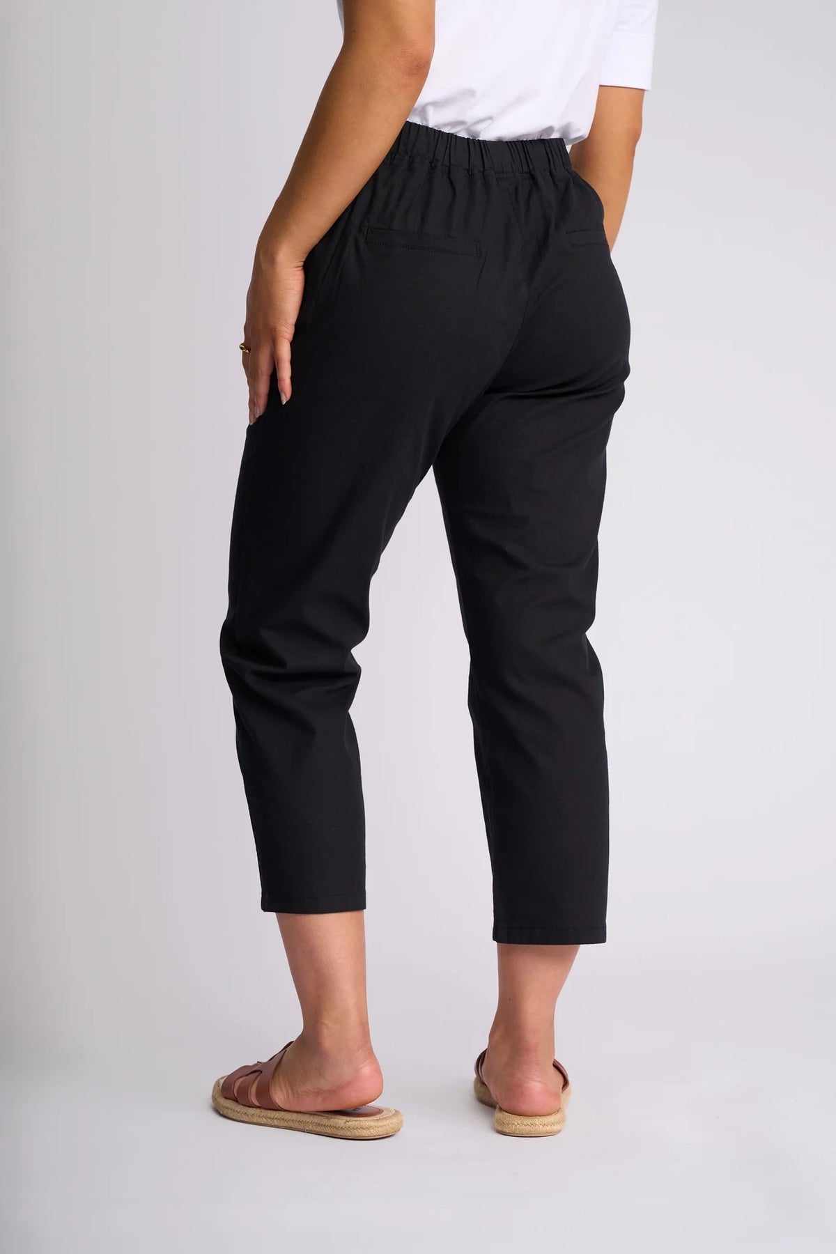 Henley 7/8 Pant | Black