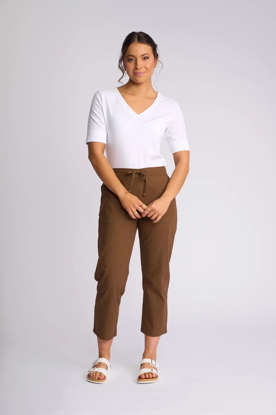 Henley 7/8 Pant | Pecan