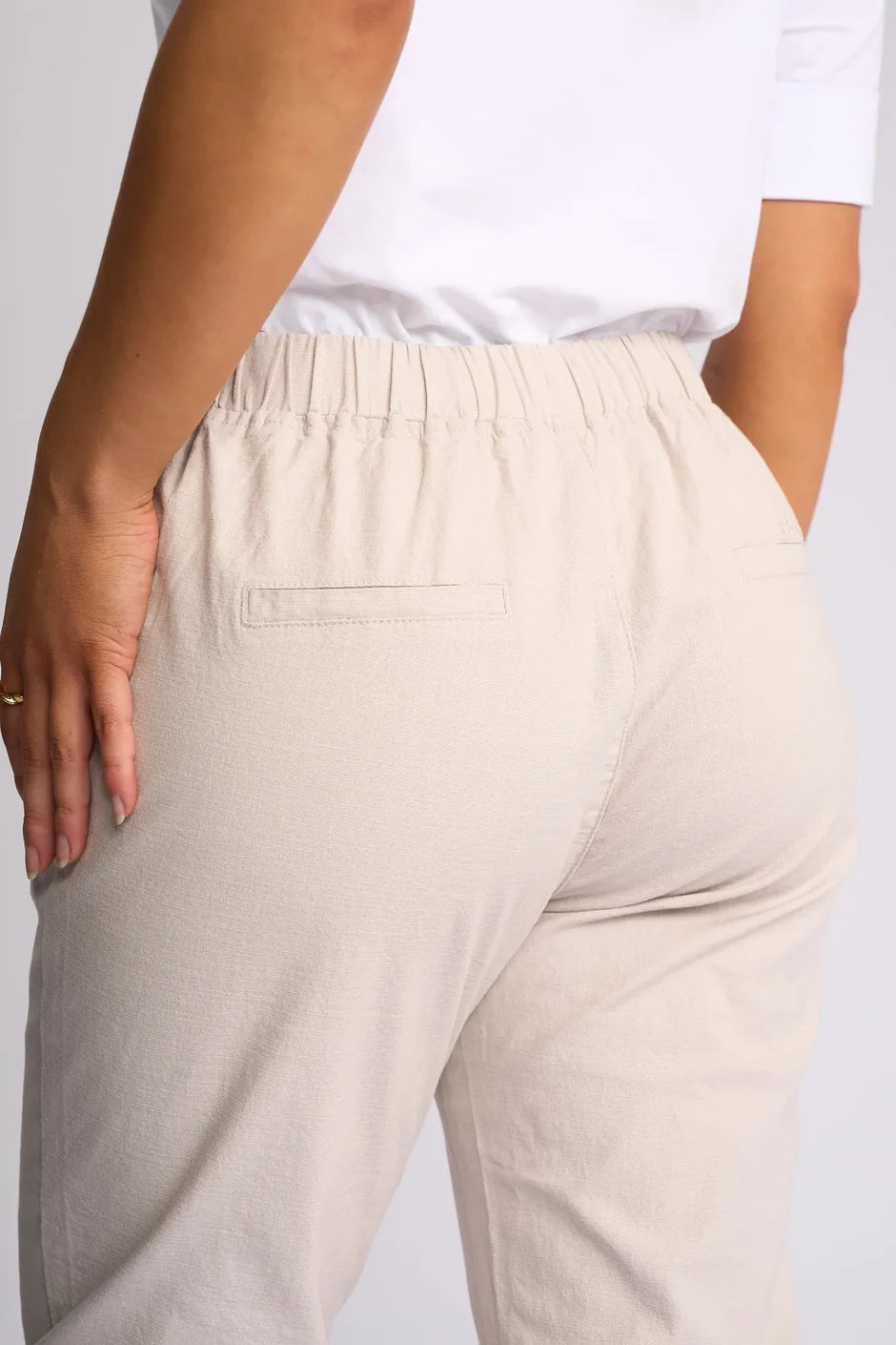 Henley 7/8 Pant | Stone