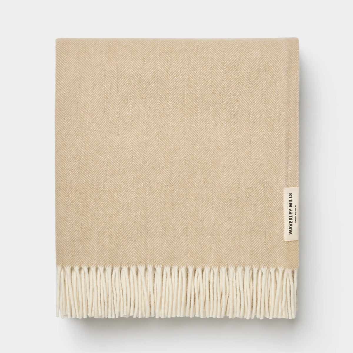 Herringbone Throw | Sand