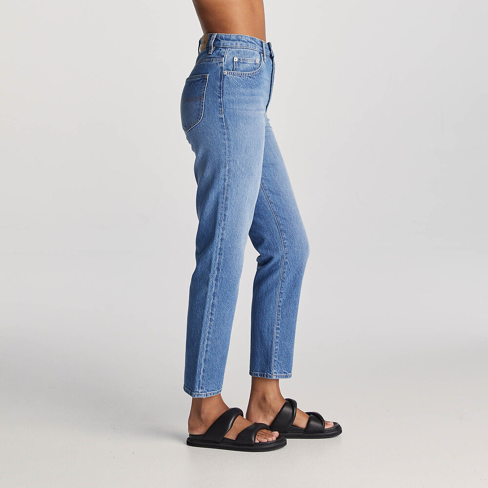 Hi Slim Straight Crop Jean | Blue Chateau - Riders by Lee - Beechworth Emporium