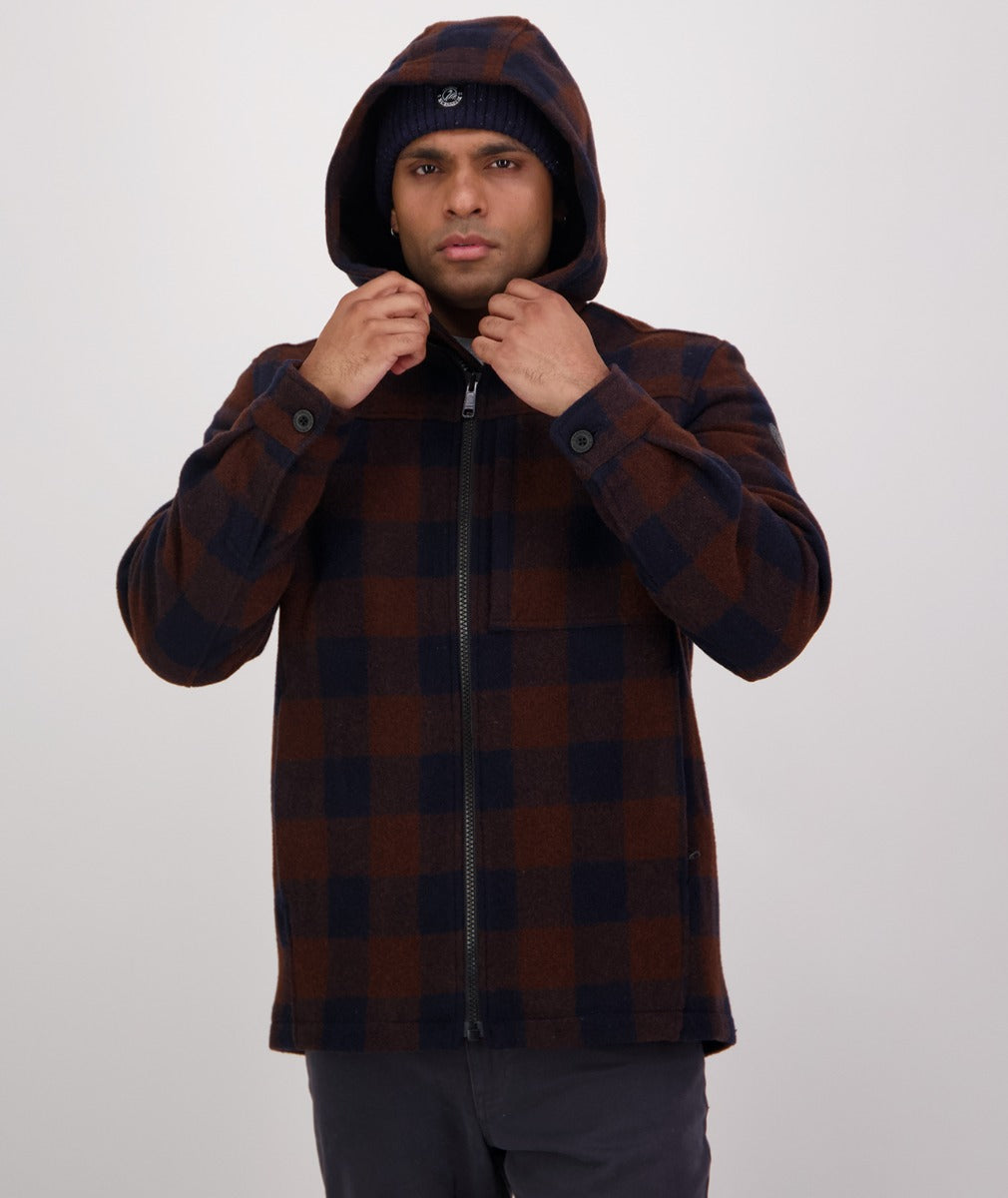 Hudson Hoodie | Ground Check - - Beechworth Emporium