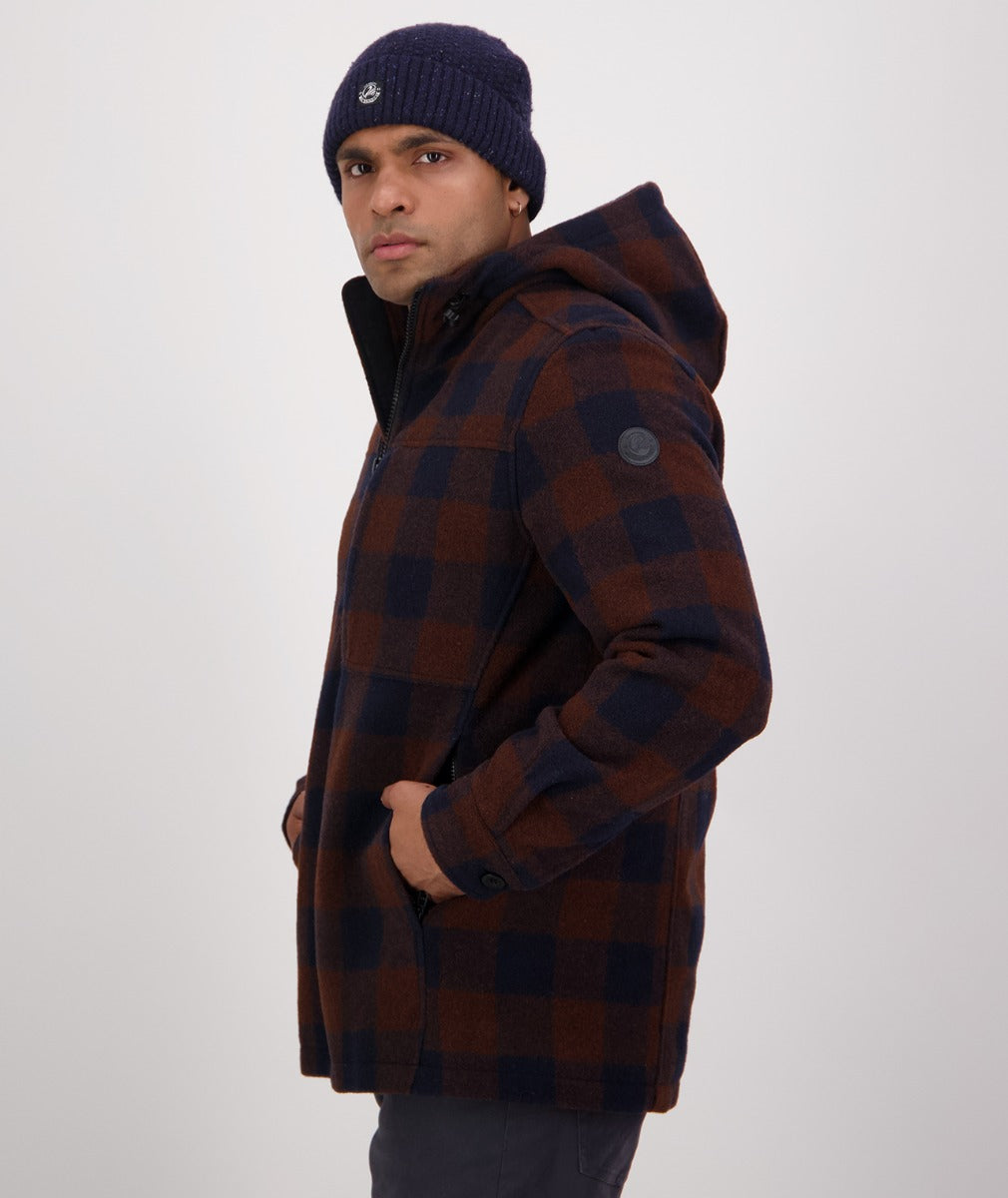 Hudson Hoodie | Ground Check - - Beechworth Emporium