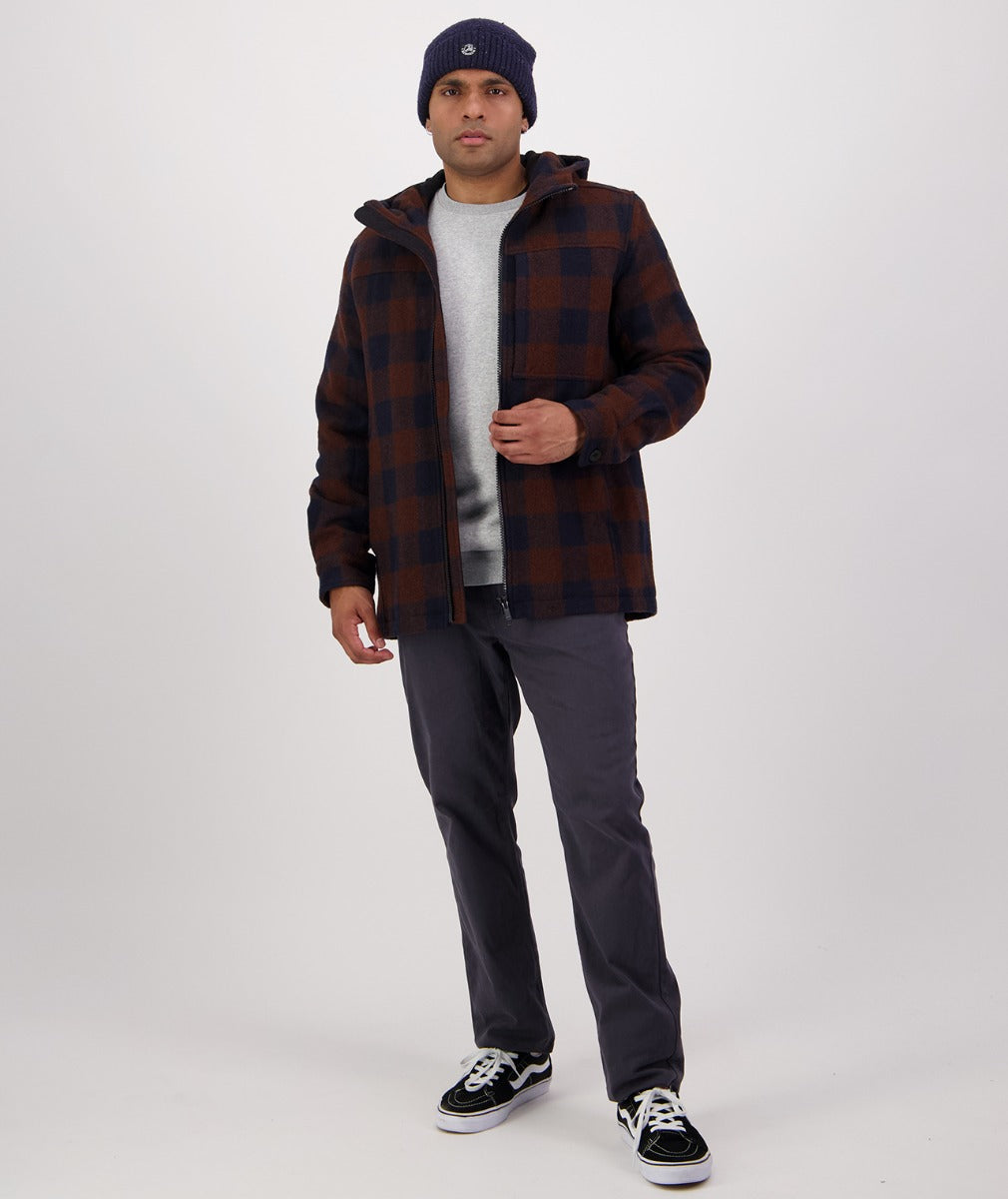 Hudson Hoodie | Ground Check - - Beechworth Emporium