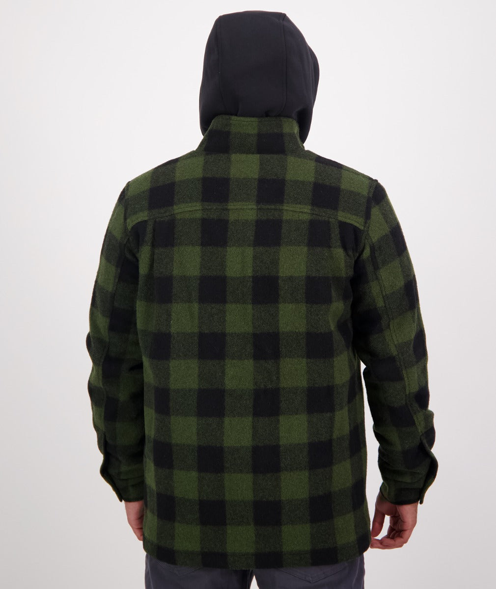 Hudson Jacket | Olive Check - Swanndri - Beechworth Emporium