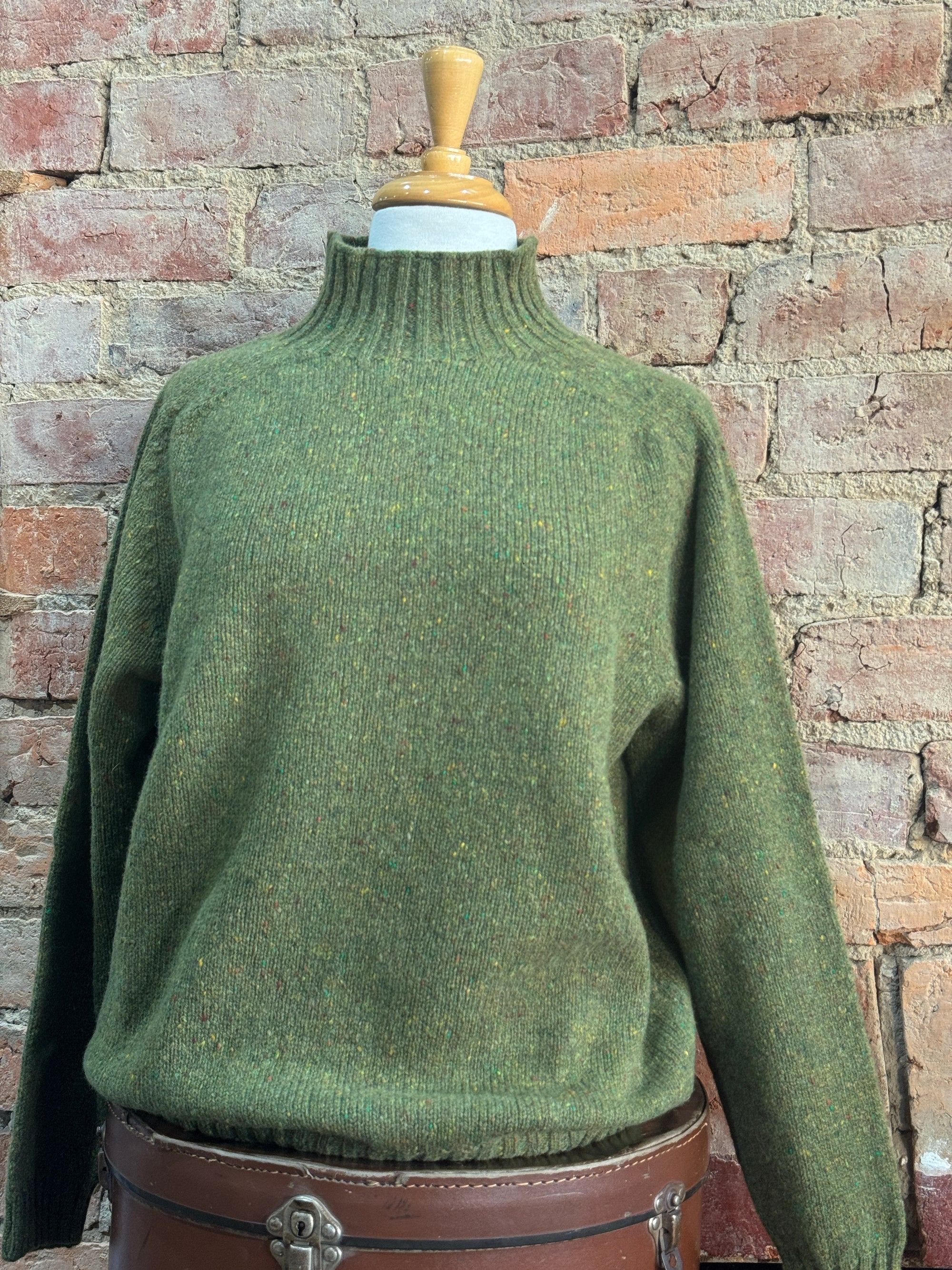 Plain Knit Turtle Neck Sweater | Raasay
