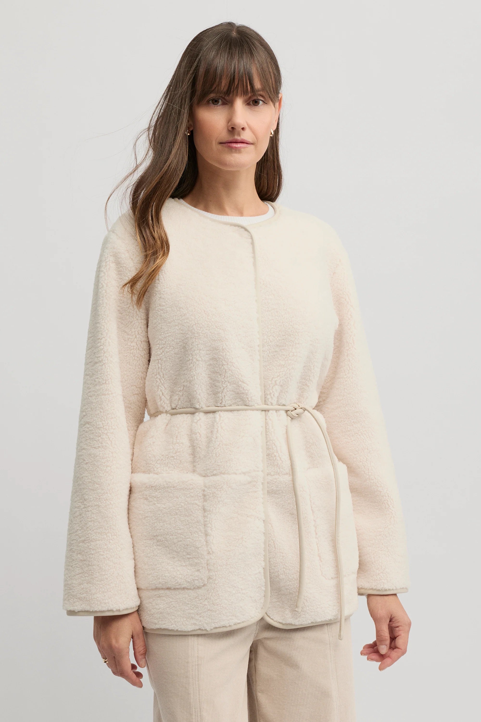 Teddy Coat | Ecru