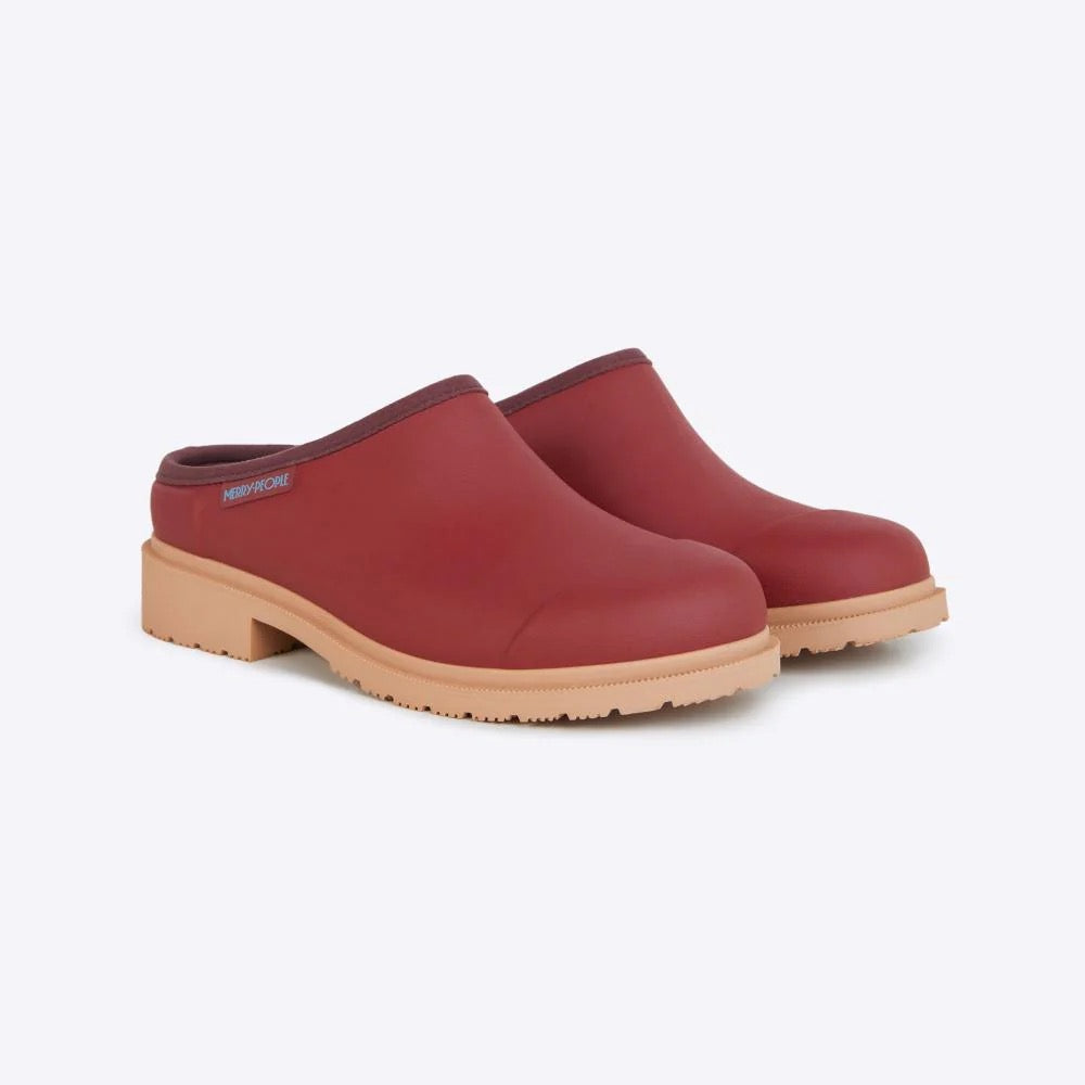 Billie Clog | Brick Red