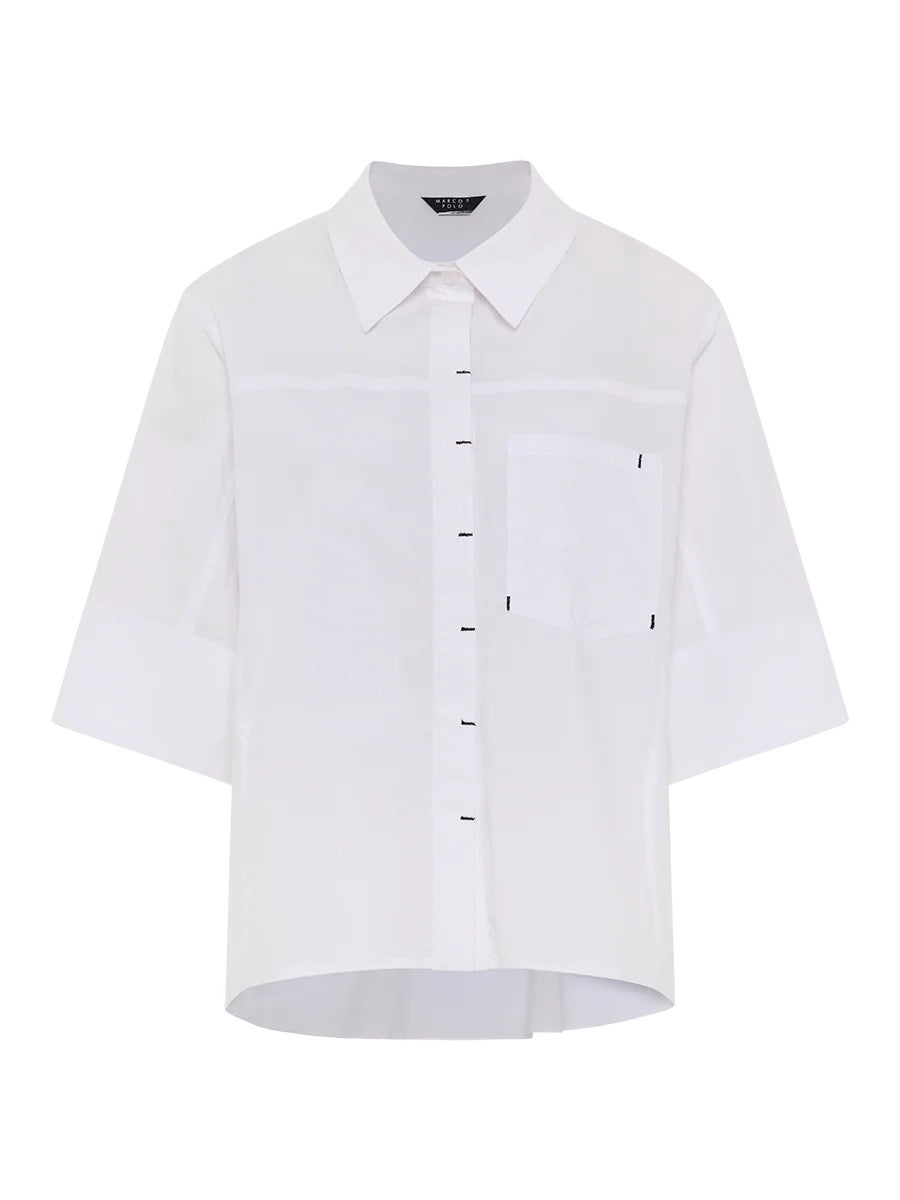 Modern Utility Shirt | White