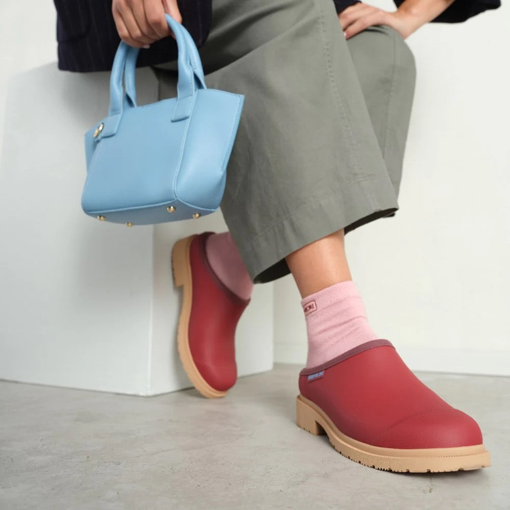 Billie Clog | Brick Red
