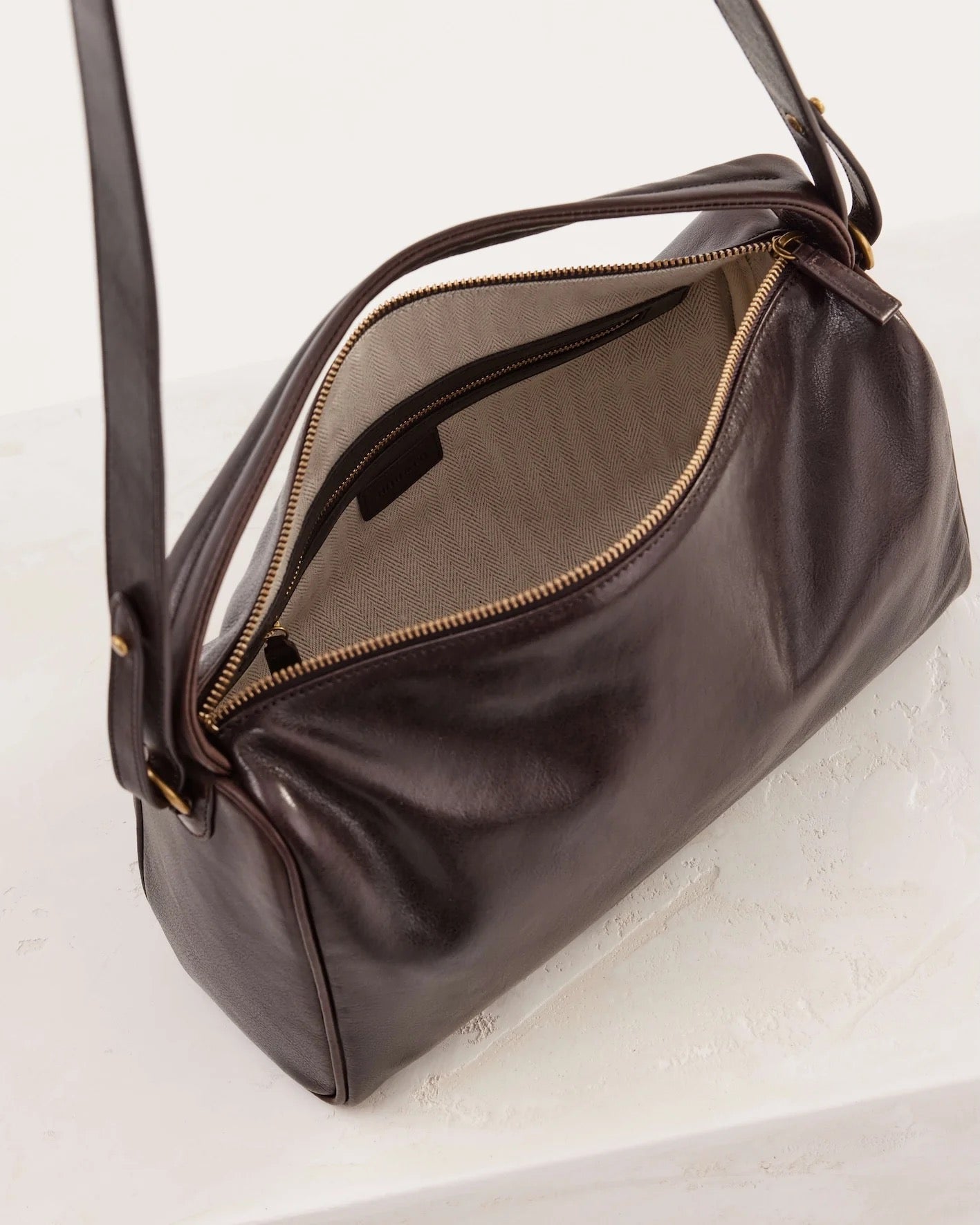 Bolster Bag | Mahogany
