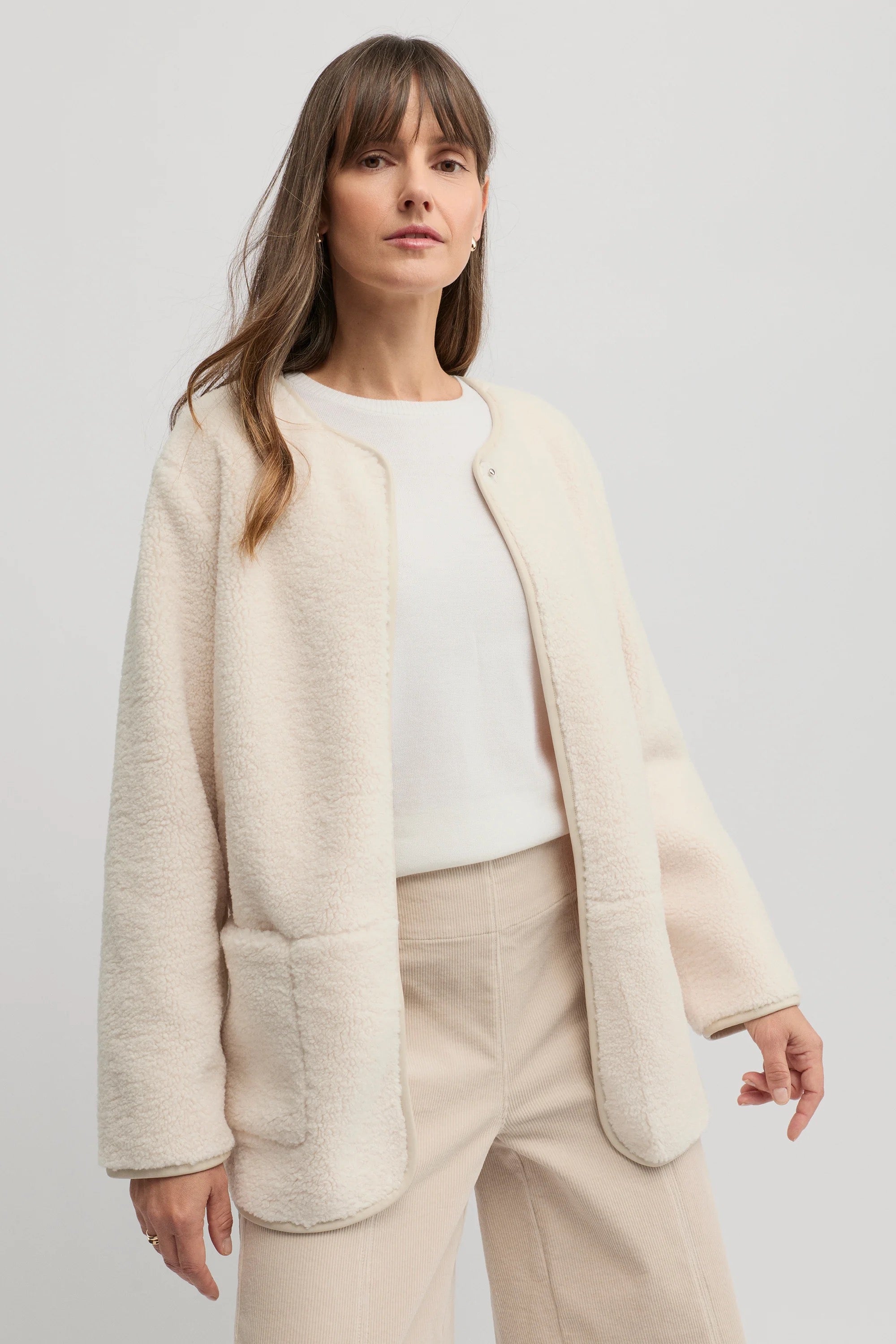 Teddy Coat | Ecru
