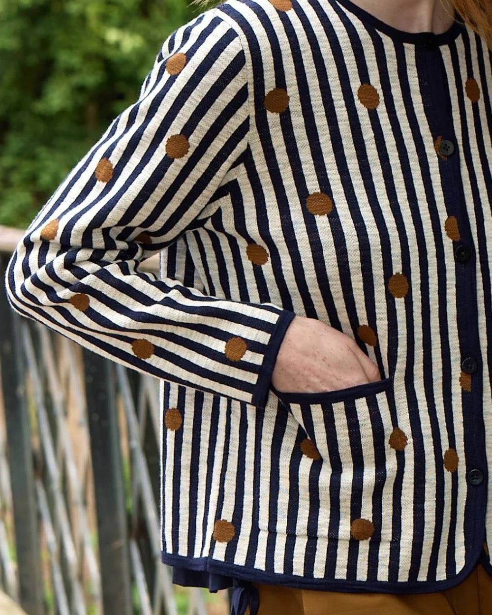 Noor Jacket | Navy