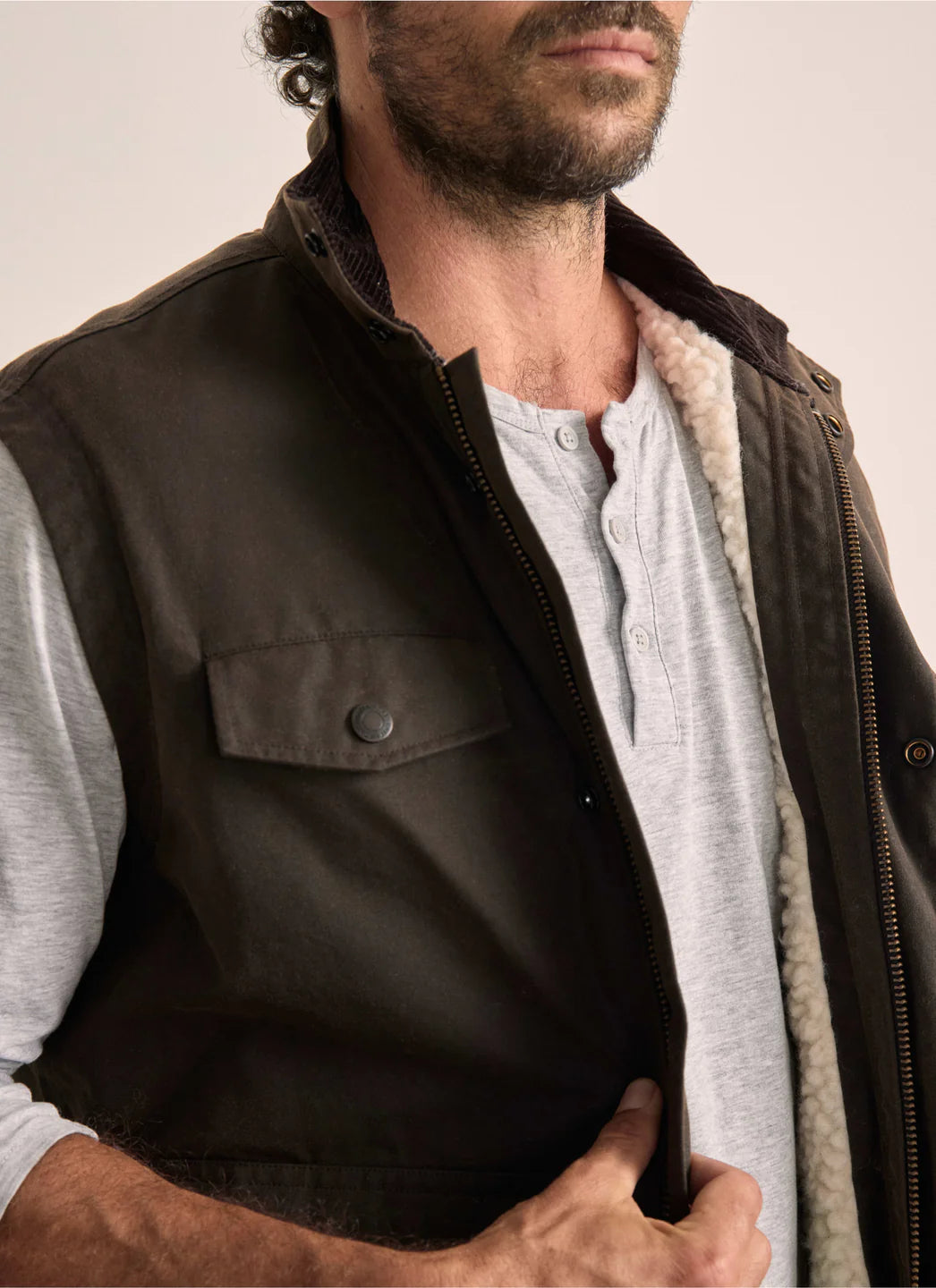 Jumbuck Heritage Vest - - Beechworth Emporium