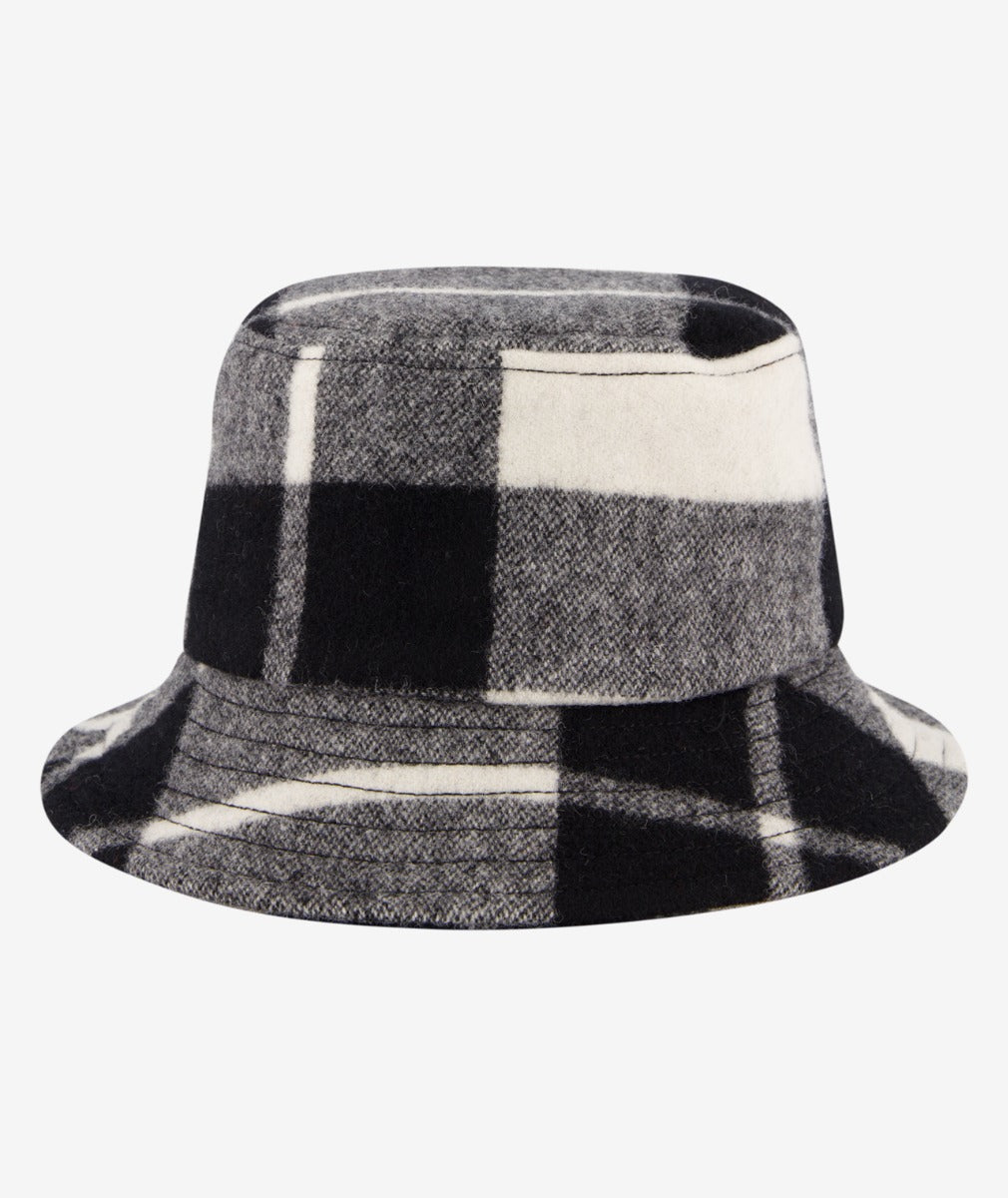 Kaimai Wool Bucket Hat | Chester Check - Swanndri - Beechworth Emporium